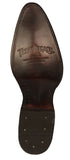 Mens Dean Brown Western Boots Leather Zipper - J Toe