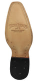 Mens Honey Brown Cowboy Boots Crocodile Back Print Overlay - Square Toe