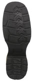Mens #495 Black Cowboy Boots Leather - Square Toe