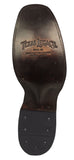 Mens Dean Black Western Boots Leather Zipper - Square Toe
