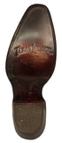 Womens Dixie Honey Brown Western Ankle Boots Leather - Snip Toe