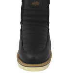 Mens 300RA Black Work Boots Leather Zipper - Soft Toe