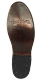 Mens Dean Black Western Boots Leather Zipper - Roper Toe