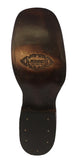 Mens Black Chelsea Boots Nubuck Leather - Square Toe