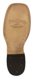 Mens #182N Honey Brown Cowboy Boots Snake Print - Square Toe