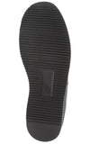 Mens T10RA Black Leather Work Boots Slip Resistant Soft Toe