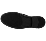Mens #198 Black Authentic Mexican Huaraches - Closed Toe