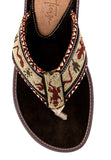 Mens #138 Brown Authentic Mexican Huaraches - Open Toe