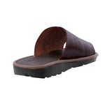 Mens 449 Brown Leather Mexican Leather Huaraches Open Toe Sandals