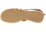 Womens Authentic Huaraches Real Leather Sandals Cognac - #236