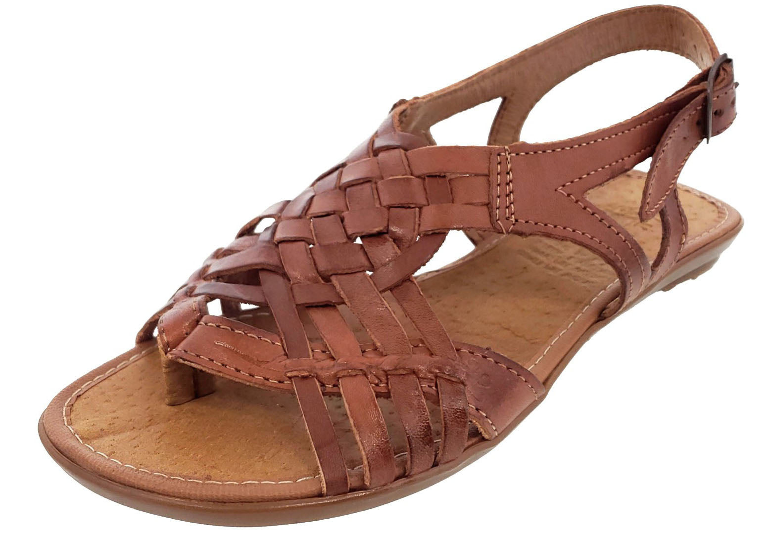 Ladies Summer Sandals | Genuine Leather | Made in Italy - Aliverti  (LO20602CUO)