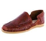 Mens 196 Chedron Leather Mexican Huarache Sandals Closed Toe