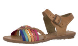 Womens Authentic Huaraches Real Leather Sandals Rainbow - #103