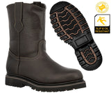 Mens 700TR Brown Durable Leather Construction Work Boots