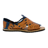 Mens Pachuco Blue Real Leather Mexican Huaraches Open Toe