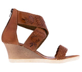 Womens Authentic Huaraches Real Leather Sandals Light Brown - #2031
