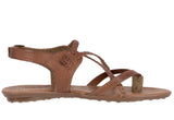Womens Authentic Huaraches Real Leather Sandals Cognac - #564