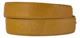 Buttercup Western Cowboy Belt Real Ostrich Skin Leather - Rodeo Buckle