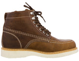 Mens 400RA Light Brown Work Boots Slip Resistant - Soft Toe