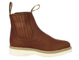 Mens 100RA Tan Work Boots Slip Resistant - Soft Toe