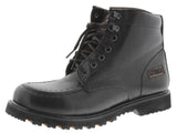 Mens 400TR Black Work Boots Slip Resistant - Soft Toe