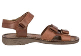 Mens Cognac Sandals Mexican Authentic Huaraches Open Toe Slides Flip Flops