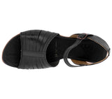 Womens Authentic Huaraches Real Leather Sandals Black - #1020
