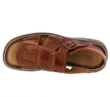 Men's Cognac Authentic Mexican Huarache Sandals Real Leather - #444