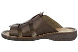 Mens 660 Brown Leather Mexican Huarache Sandals Open Toe