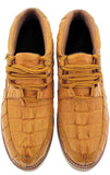 Men's Buttercup Genuine Crocodile Tail Authentic Dress Style Shoes - EP1