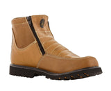 Mens 300TR Light Brown Work Boots Slip Resistant - Soft Toe