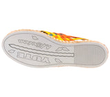 Womens Authentic Huaraches Real Leather Platform Sandals Rainbow - #106