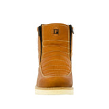 Mens 300RA Light Brown Work Boots Slip Resistant - Soft Toe