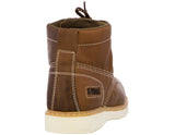 Mens 400RA Light Brown Work Boots Slip Resistant - Soft Toe