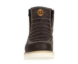 Mens 300RA Brown Work Boots Slip Resistant - Soft Toe