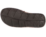 Mens Authentic Huaraches Real Leather Sandals Slides Cognac - #130