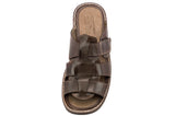 Mens 660 Brown Leather Mexican Huarache Sandals Open Toe