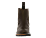 Mens 100TR Brown Work Boots Slip Resistant - Soft Toe
