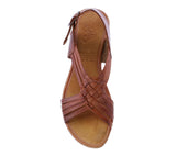 Womens Authentic Huaraches Real Leather Sandals Cognac - #238