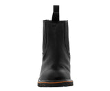Mens 100TR Black Work Boots Slip Resistant - Soft Toe