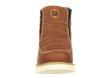 Mens 300RA Honey Brown Work Boots Slip Resistant - Soft Toe