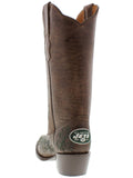 Women's New York Jets NFL Collection Leather Cowboy Boots
