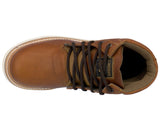 Mens 600RA Honey Brown Work Boots Slip Resistant - Soft Toe