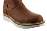 Mens 700RA Light Brown Leather Construction Work Boots