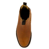 Mens 100TR Light Brown Work Boots Slip Resistant - Soft Toe