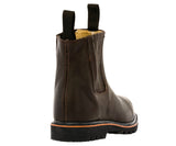 Mens 100TR Brown Work Boots Slip Resistant - Soft Toe