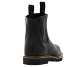 Mens 100TR Black Work Boots Slip Resistant - Soft Toe