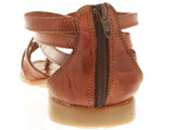 Womens Authentic Huaraches Real Leather Sandals Cognac - #236