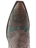 Women's New York Jets NFL Collection Leather Cowboy Boots