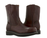 Mens S700RA Burgundy Durable Leather Construction Work Boots
